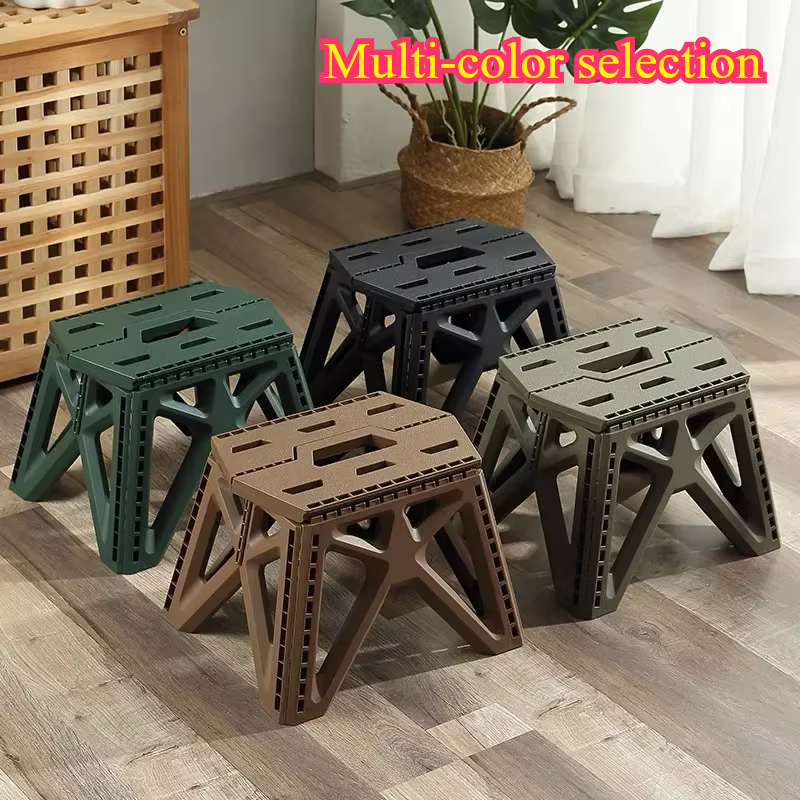 Portable Folding Stool High Lo - Outdoor Camping High Chair 评论和价格