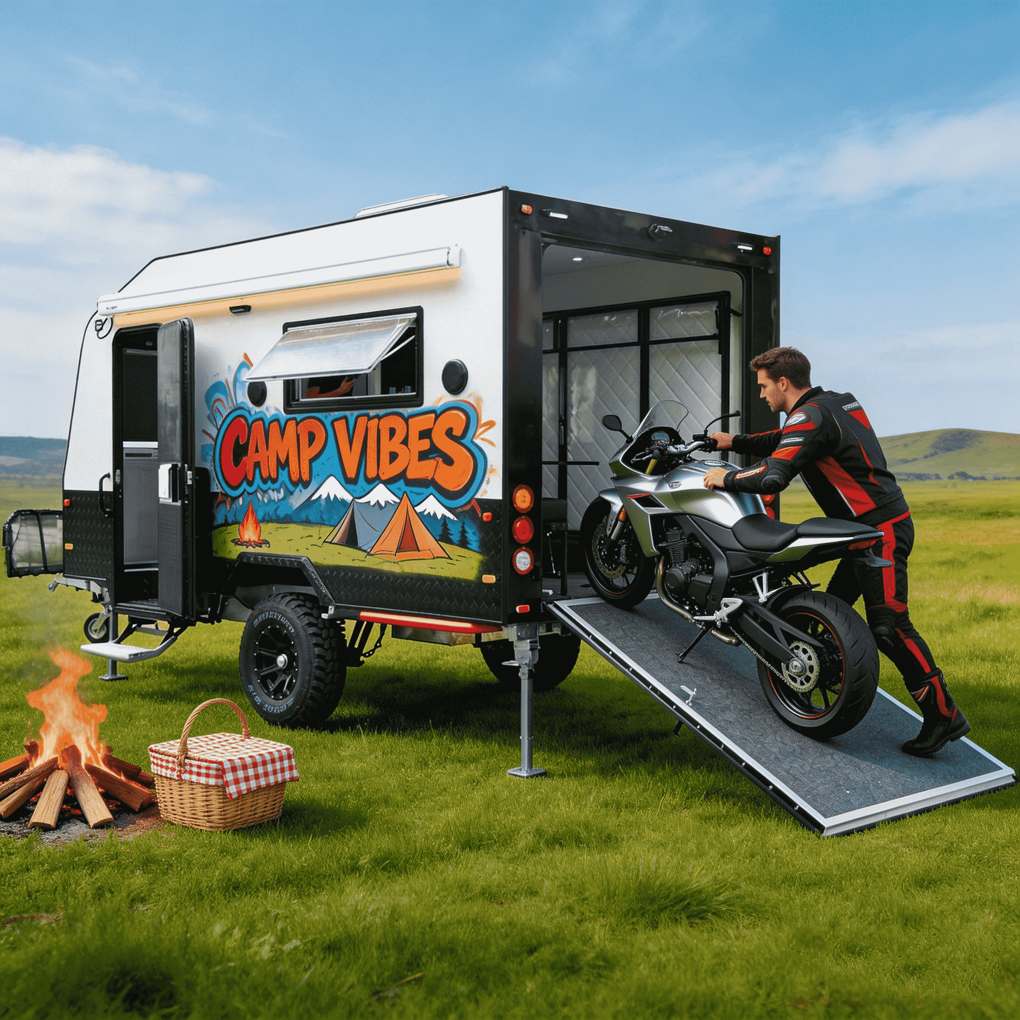Off-Road Camper Trailer with F - Outdoor Camping Australia 评论和价格