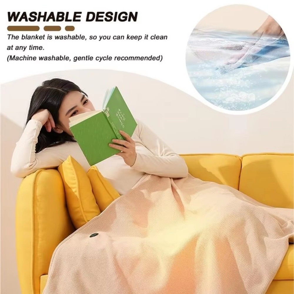 Portable Winter Shawl Blanket  - Outdoor Camping Heated Blanket 评论和价格